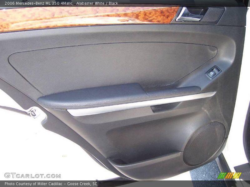 Alabaster White / Black 2006 Mercedes-Benz ML 350 4Matic