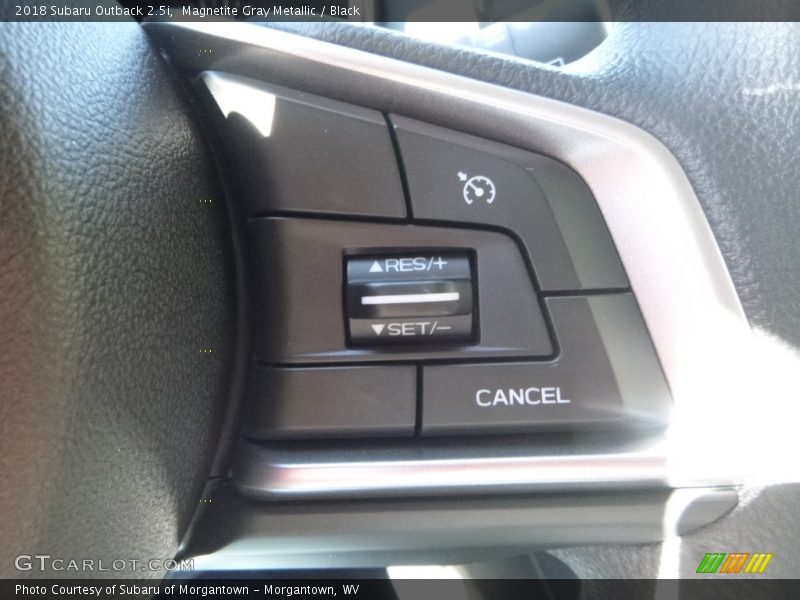 Magnetite Gray Metallic / Black 2018 Subaru Outback 2.5i
