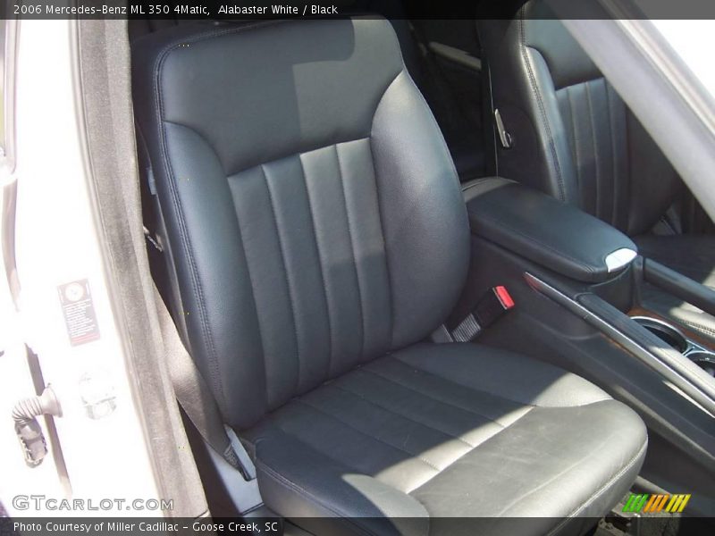 Alabaster White / Black 2006 Mercedes-Benz ML 350 4Matic