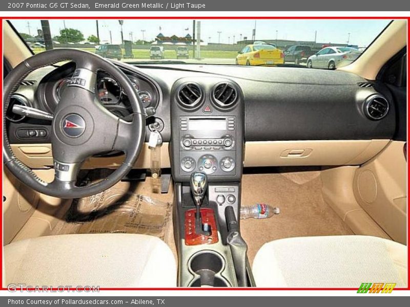 Emerald Green Metallic / Light Taupe 2007 Pontiac G6 GT Sedan