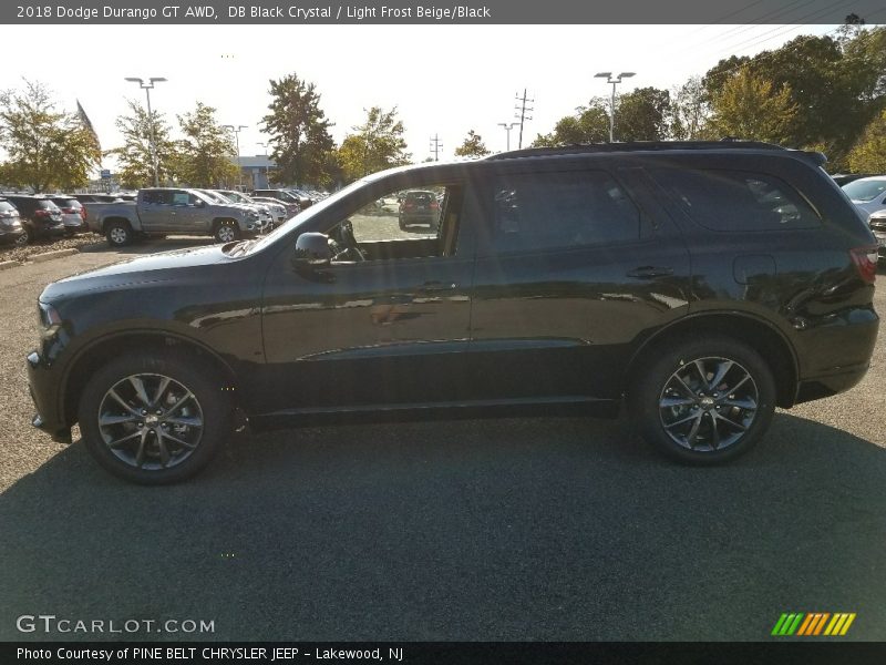 DB Black Crystal / Light Frost Beige/Black 2018 Dodge Durango GT AWD