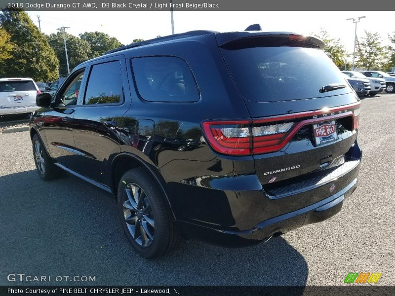 DB Black Crystal / Light Frost Beige/Black 2018 Dodge Durango GT AWD