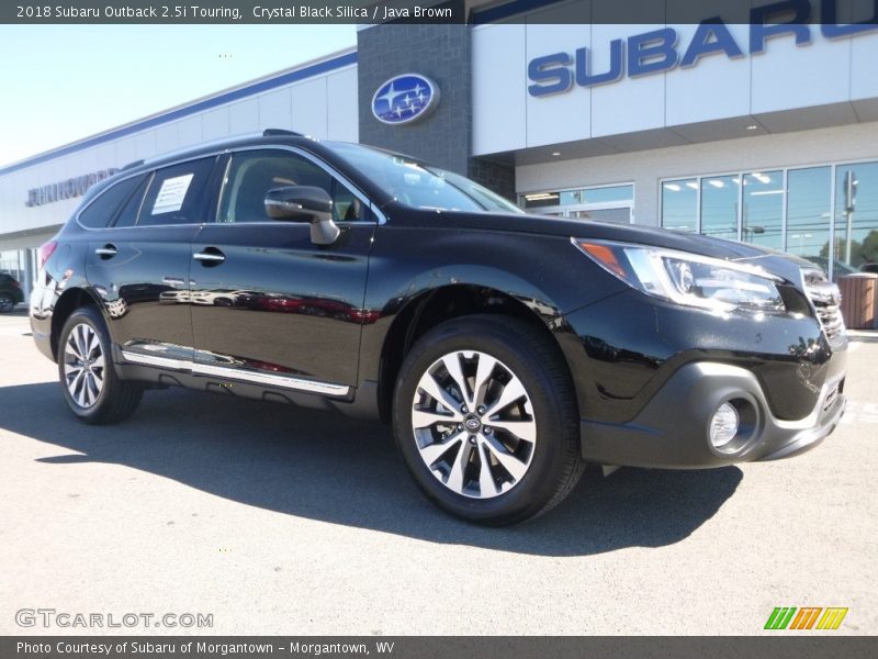 Crystal Black Silica / Java Brown 2018 Subaru Outback 2.5i Touring