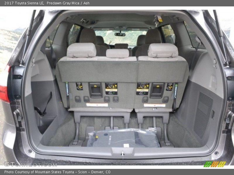 Predawn Gray Mica / Ash 2017 Toyota Sienna LE