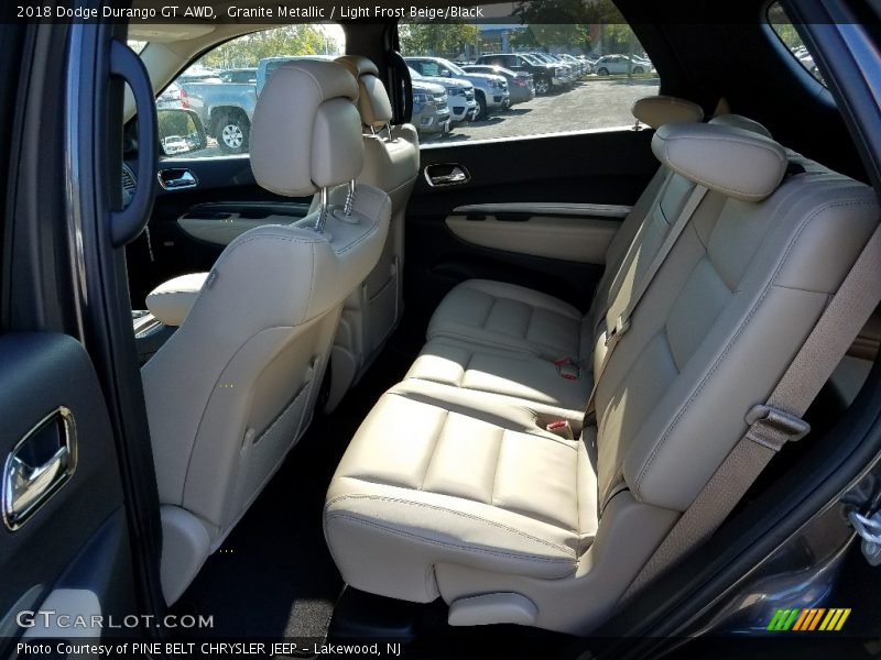 Granite Metallic / Light Frost Beige/Black 2018 Dodge Durango GT AWD