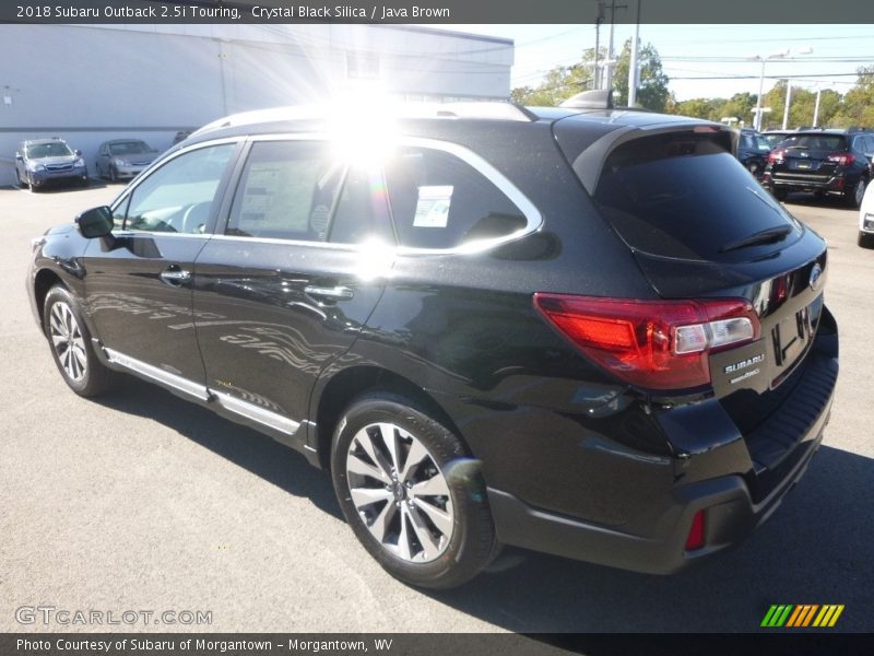 Crystal Black Silica / Java Brown 2018 Subaru Outback 2.5i Touring
