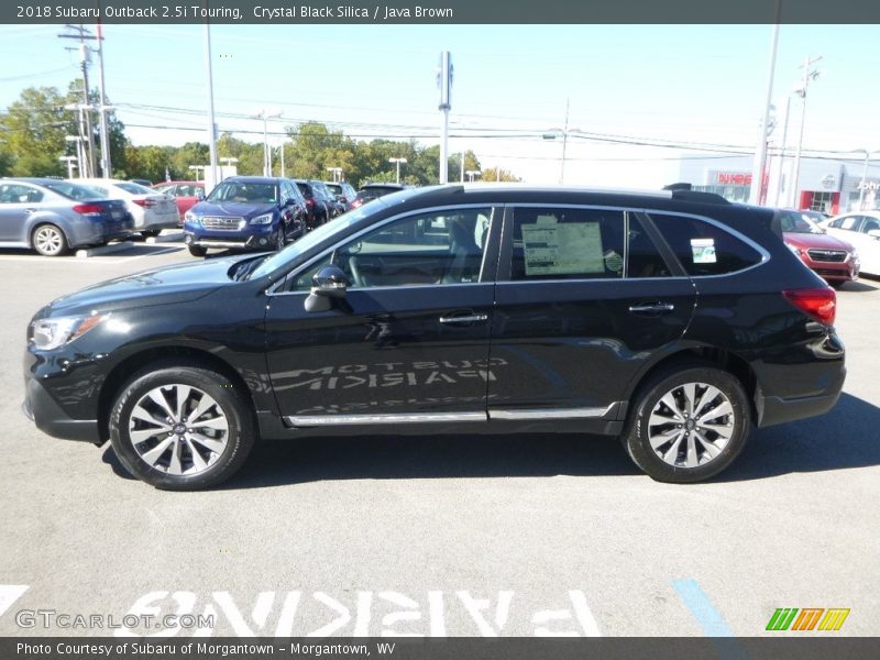 Crystal Black Silica / Java Brown 2018 Subaru Outback 2.5i Touring