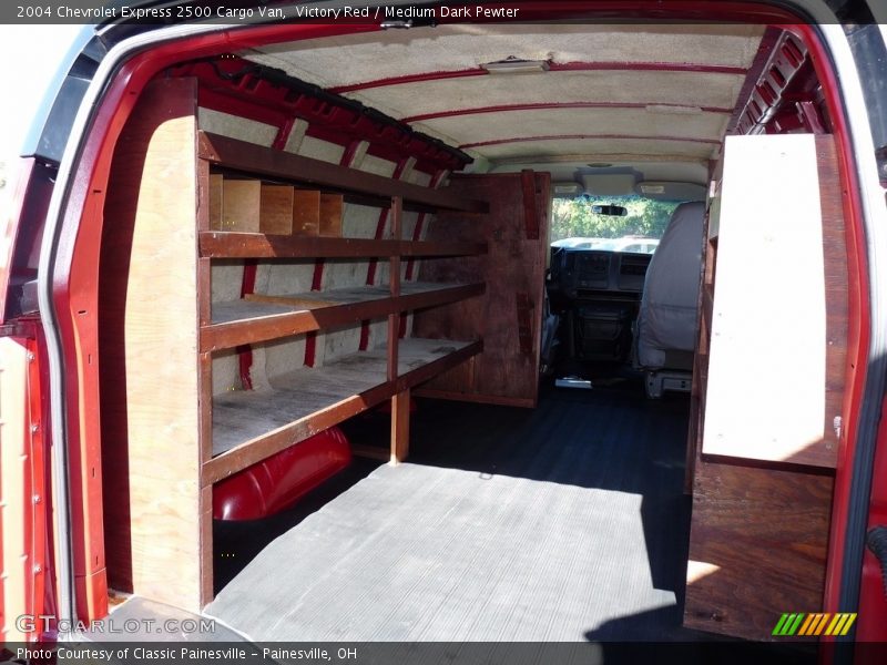 Victory Red / Medium Dark Pewter 2004 Chevrolet Express 2500 Cargo Van