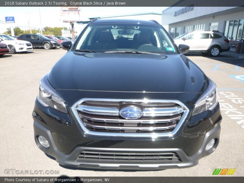 Crystal Black Silica / Java Brown 2018 Subaru Outback 2.5i Touring