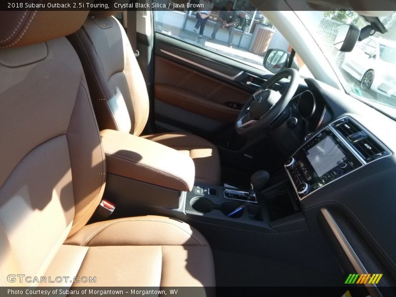 Crystal Black Silica / Java Brown 2018 Subaru Outback 2.5i Touring