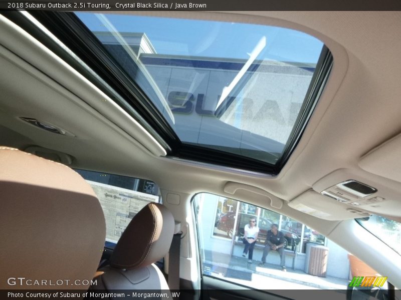Crystal Black Silica / Java Brown 2018 Subaru Outback 2.5i Touring