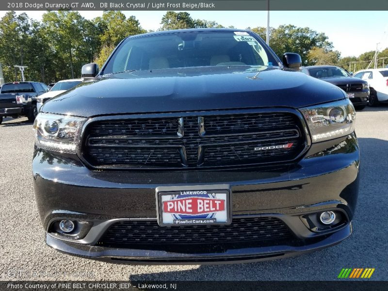 DB Black Crystal / Light Frost Beige/Black 2018 Dodge Durango GT AWD