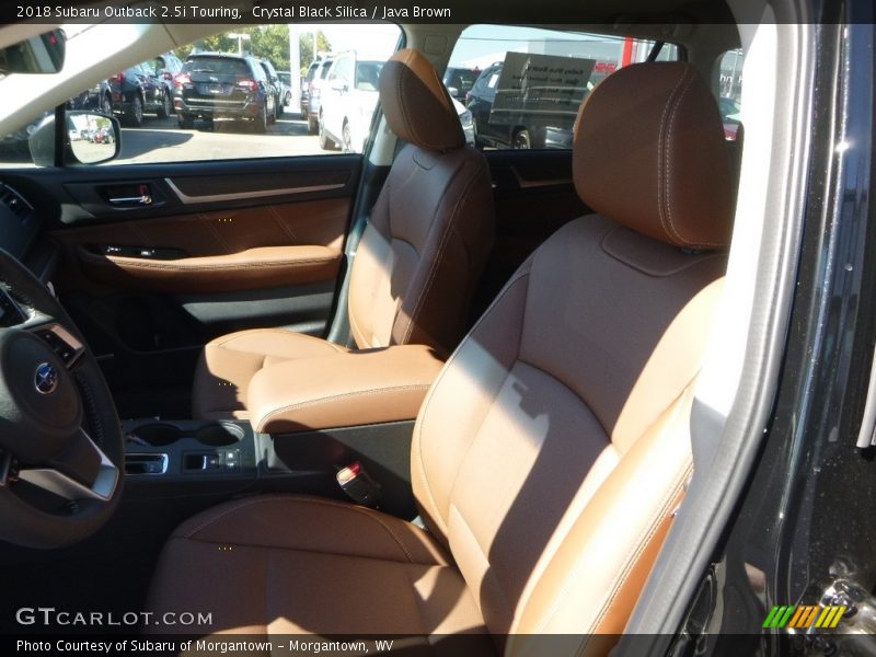 Crystal Black Silica / Java Brown 2018 Subaru Outback 2.5i Touring