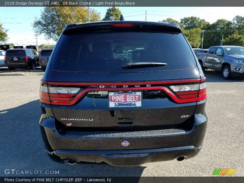 DB Black Crystal / Light Frost Beige/Black 2018 Dodge Durango GT AWD