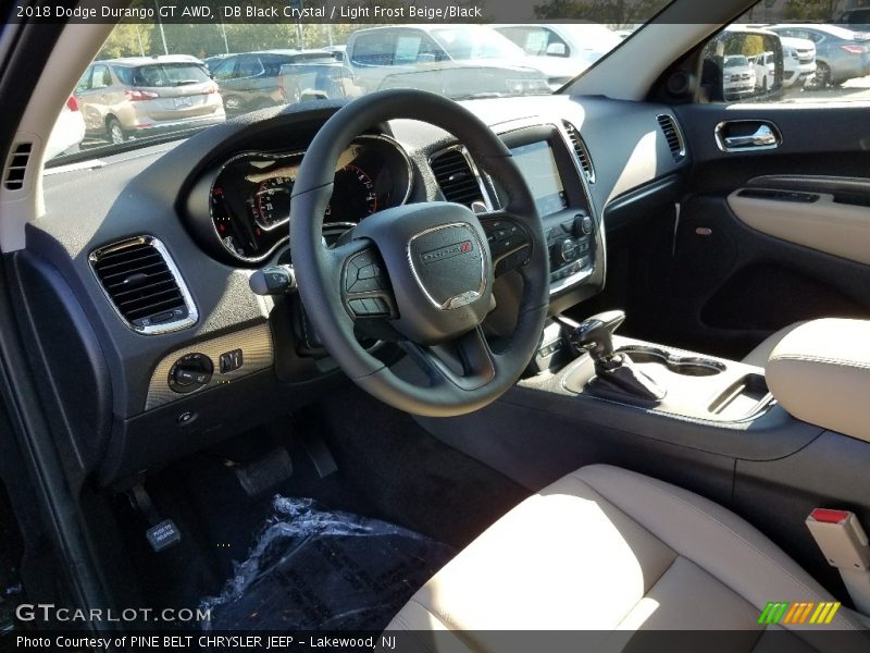 DB Black Crystal / Light Frost Beige/Black 2018 Dodge Durango GT AWD