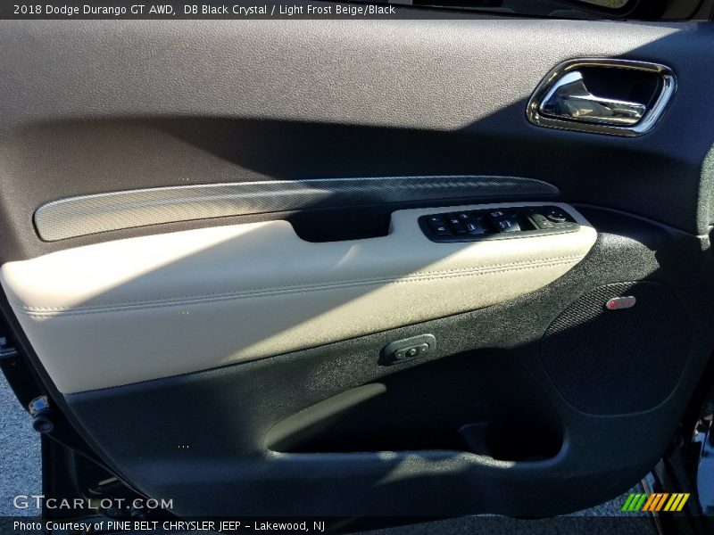 DB Black Crystal / Light Frost Beige/Black 2018 Dodge Durango GT AWD