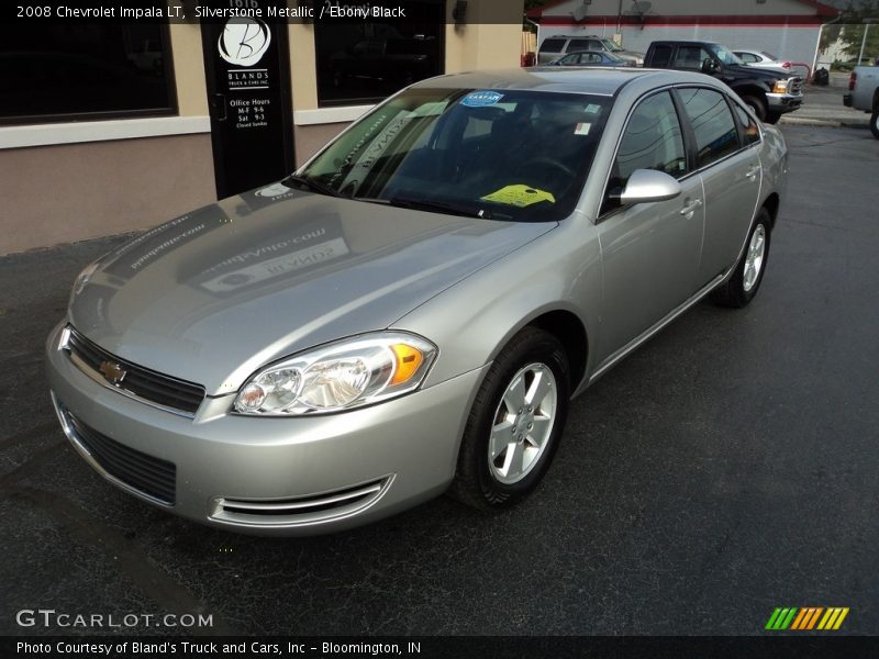 Silverstone Metallic / Ebony Black 2008 Chevrolet Impala LT