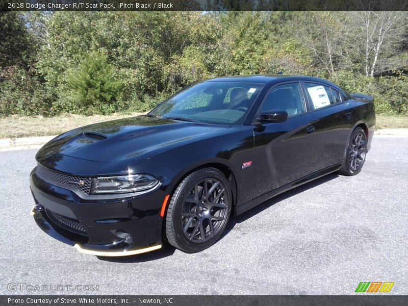 Pitch Black / Black 2018 Dodge Charger R/T Scat Pack