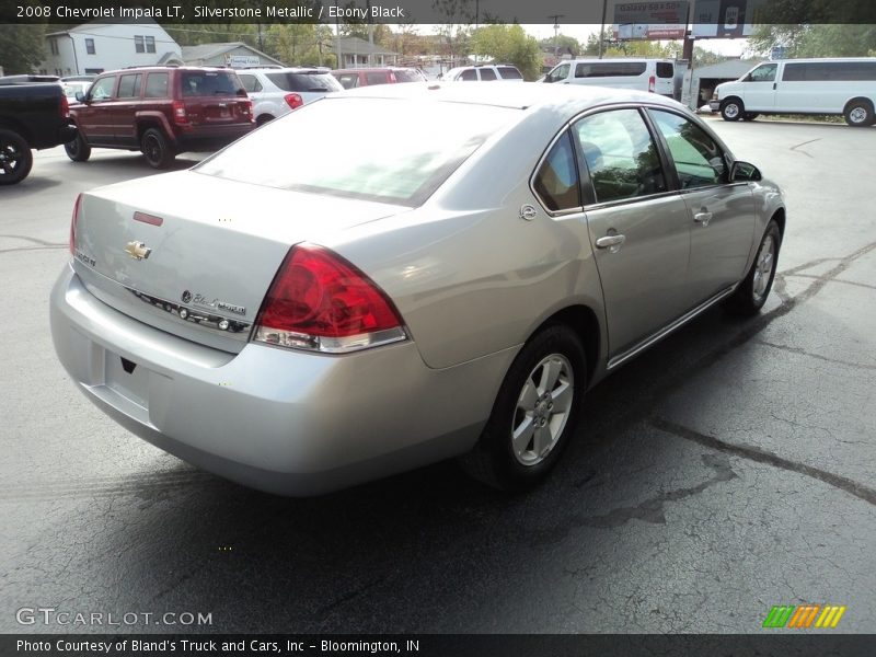 Silverstone Metallic / Ebony Black 2008 Chevrolet Impala LT