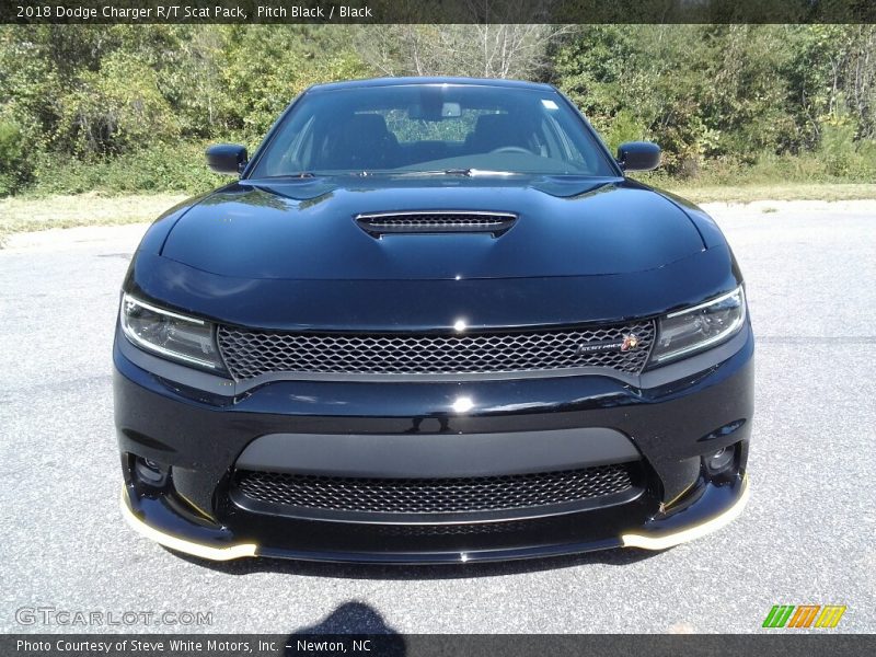 Pitch Black / Black 2018 Dodge Charger R/T Scat Pack