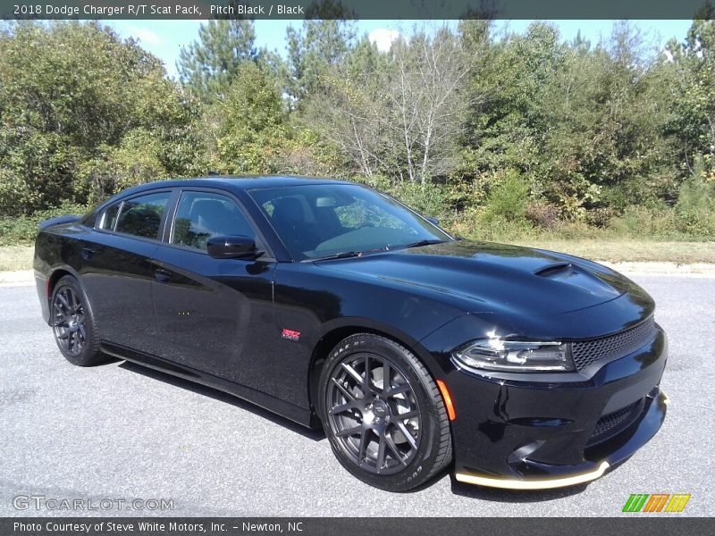 Pitch Black / Black 2018 Dodge Charger R/T Scat Pack