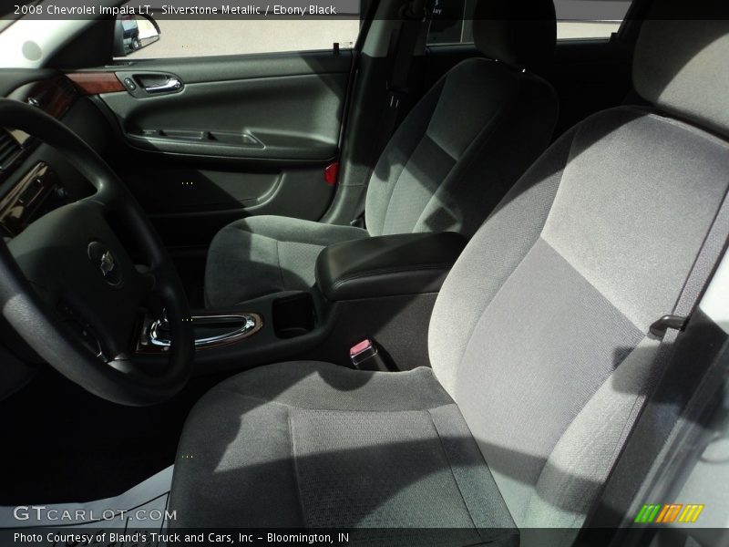 Silverstone Metallic / Ebony Black 2008 Chevrolet Impala LT