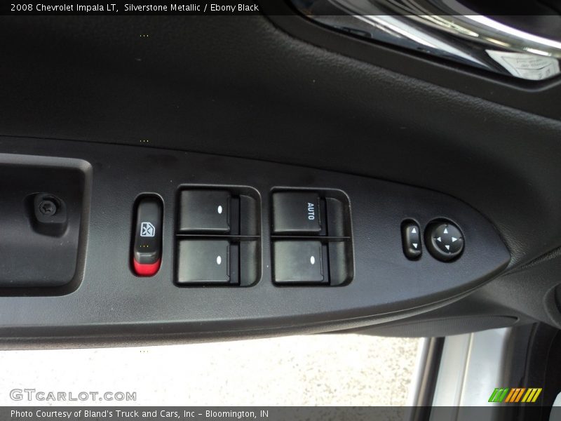 Silverstone Metallic / Ebony Black 2008 Chevrolet Impala LT
