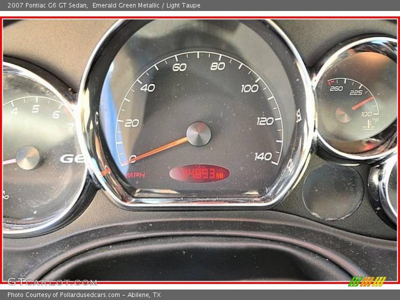 Emerald Green Metallic / Light Taupe 2007 Pontiac G6 GT Sedan