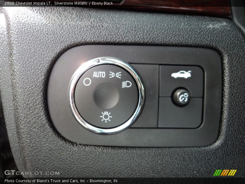 Silverstone Metallic / Ebony Black 2008 Chevrolet Impala LT