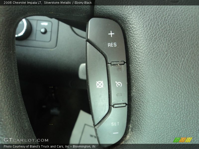 Silverstone Metallic / Ebony Black 2008 Chevrolet Impala LT
