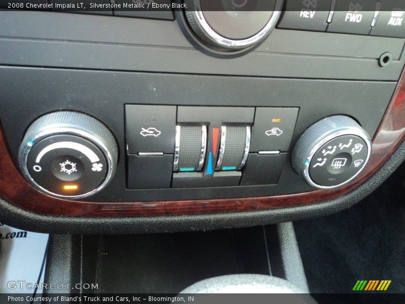 Silverstone Metallic / Ebony Black 2008 Chevrolet Impala LT