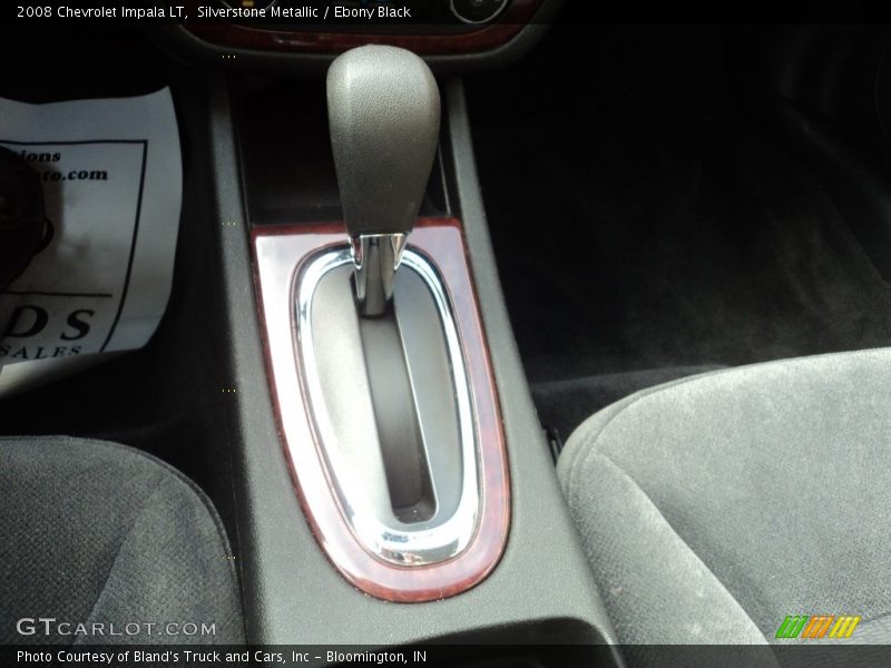 Silverstone Metallic / Ebony Black 2008 Chevrolet Impala LT