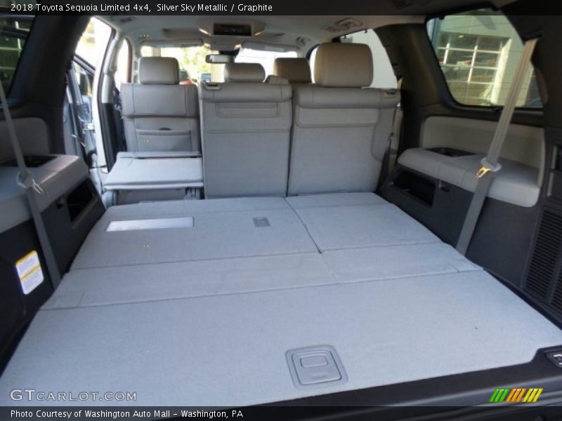 Silver Sky Metallic / Graphite 2018 Toyota Sequoia Limited 4x4