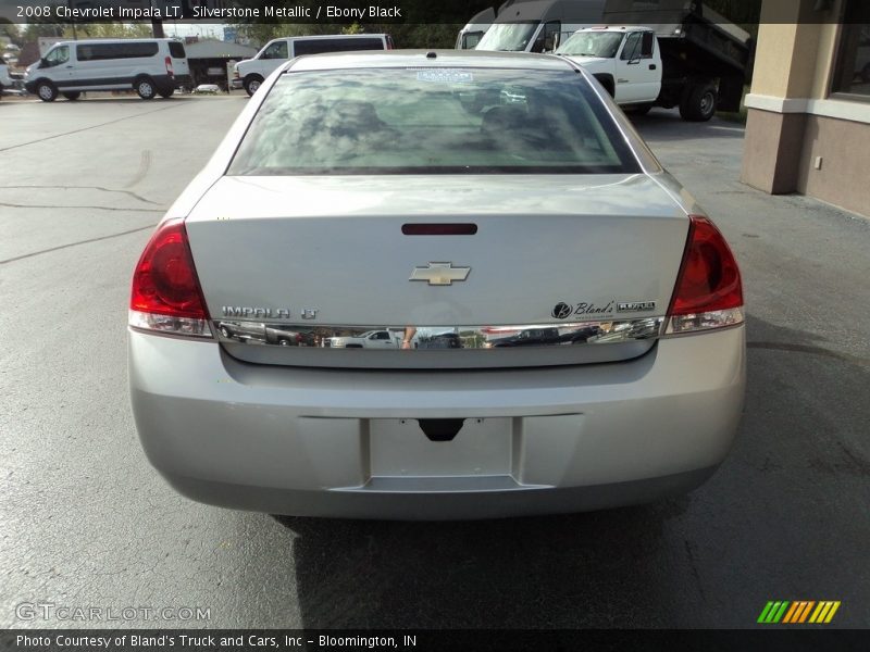 Silverstone Metallic / Ebony Black 2008 Chevrolet Impala LT