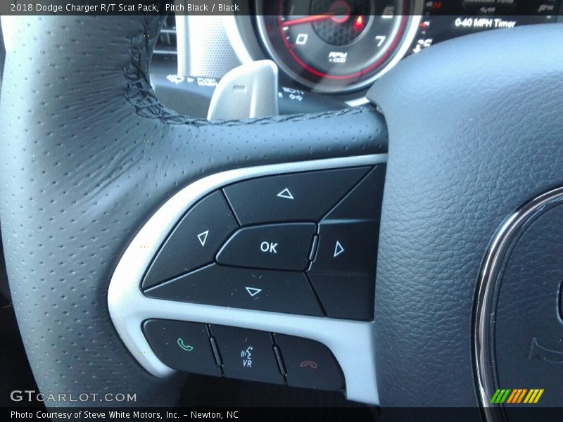 Pitch Black / Black 2018 Dodge Charger R/T Scat Pack
