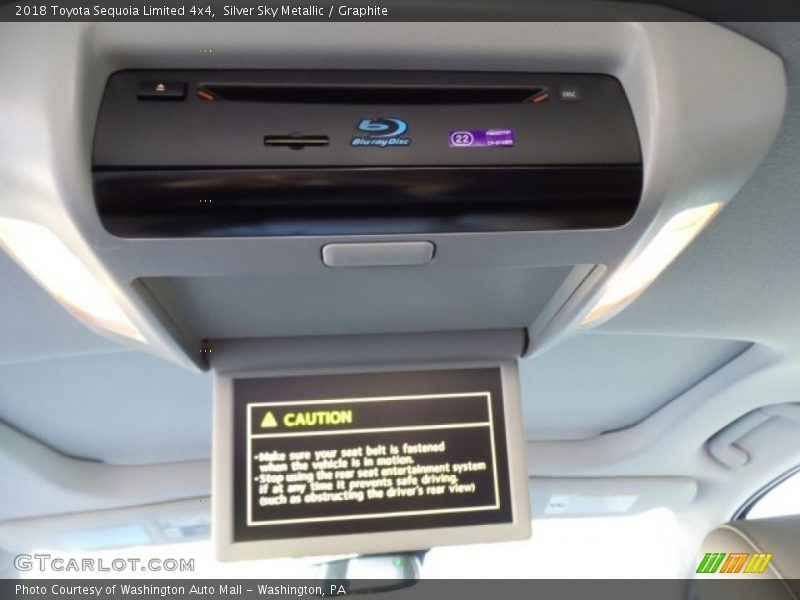 Silver Sky Metallic / Graphite 2018 Toyota Sequoia Limited 4x4