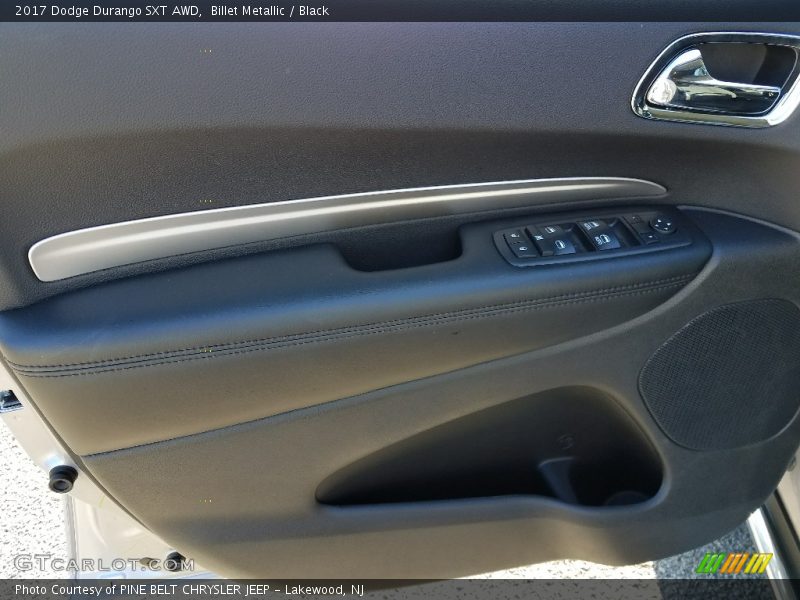 Billet Metallic / Black 2017 Dodge Durango SXT AWD