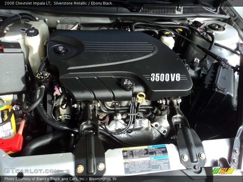 Silverstone Metallic / Ebony Black 2008 Chevrolet Impala LT
