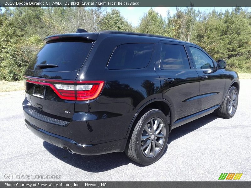 DB Black Crystal / Light Frost Beige/Black 2018 Dodge Durango GT AWD