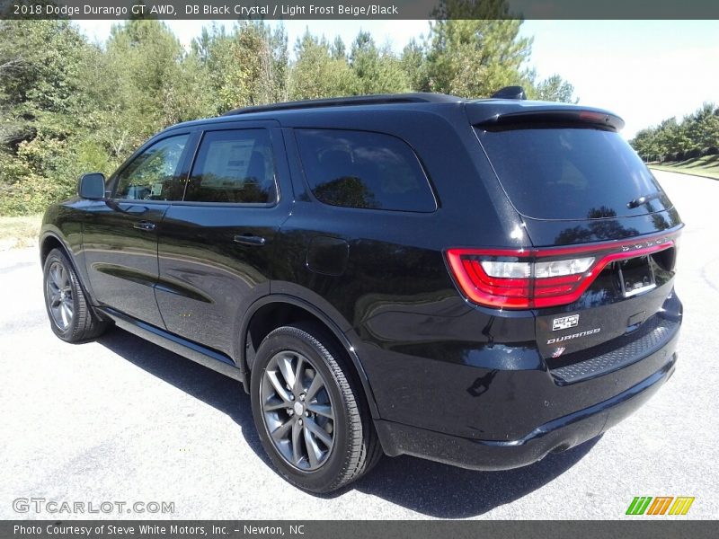 DB Black Crystal / Light Frost Beige/Black 2018 Dodge Durango GT AWD