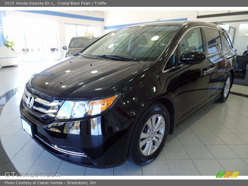 Crystal Black Pearl / Truffle 2015 Honda Odyssey EX-L