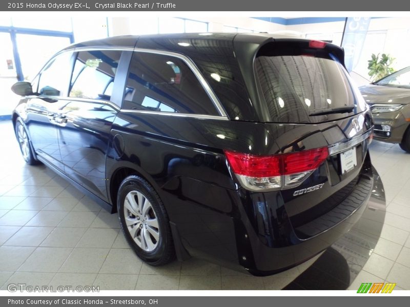 Crystal Black Pearl / Truffle 2015 Honda Odyssey EX-L