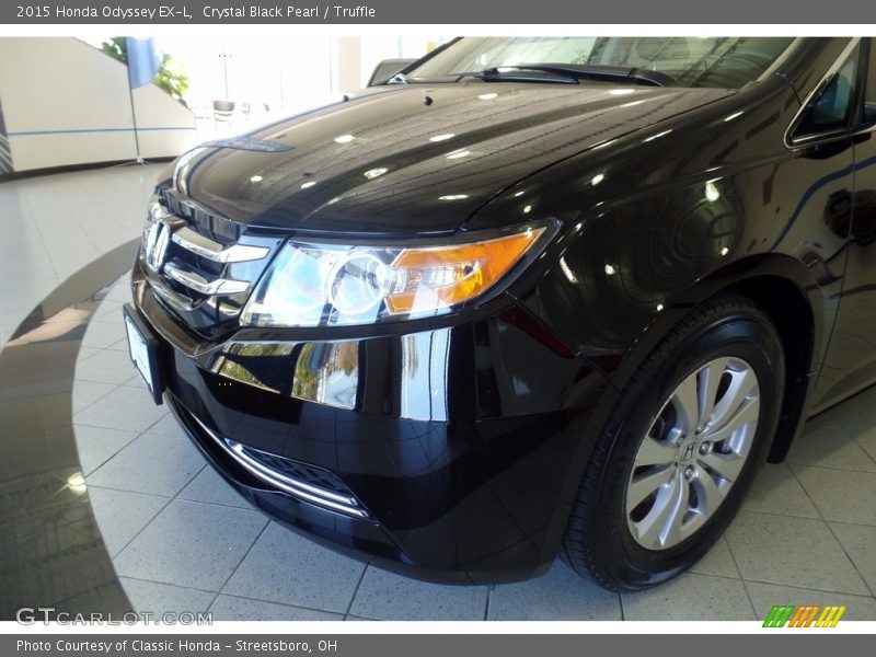 Crystal Black Pearl / Truffle 2015 Honda Odyssey EX-L