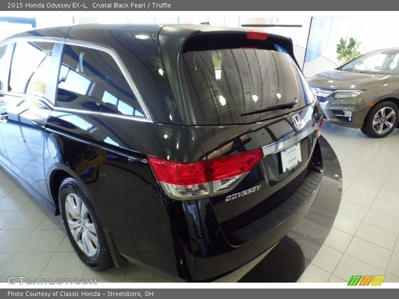 Crystal Black Pearl / Truffle 2015 Honda Odyssey EX-L