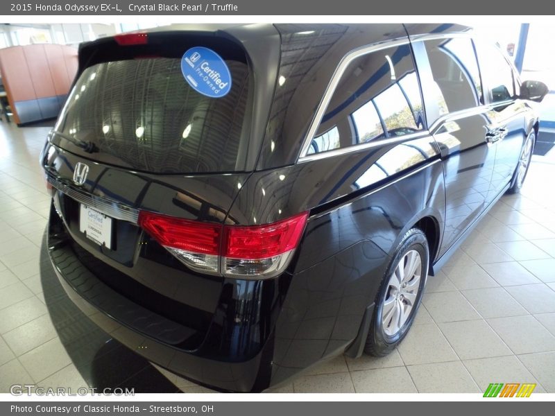 Crystal Black Pearl / Truffle 2015 Honda Odyssey EX-L