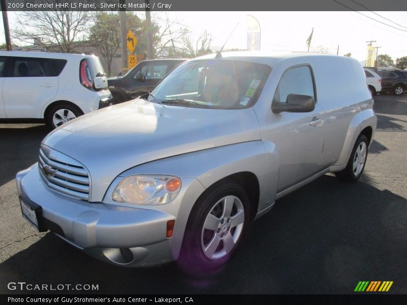 Silver Ice Metallic / Gray 2009 Chevrolet HHR LS Panel