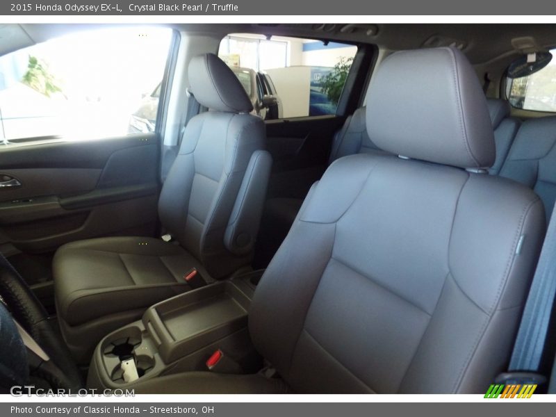 Crystal Black Pearl / Truffle 2015 Honda Odyssey EX-L