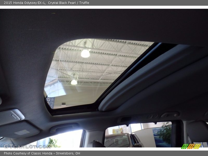 Crystal Black Pearl / Truffle 2015 Honda Odyssey EX-L