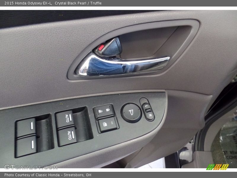 Crystal Black Pearl / Truffle 2015 Honda Odyssey EX-L