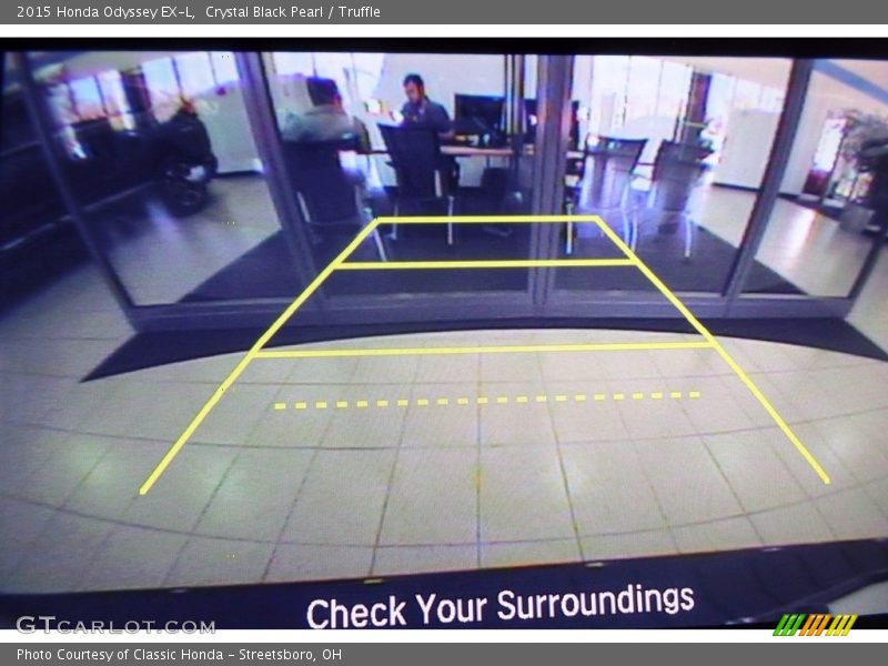 Crystal Black Pearl / Truffle 2015 Honda Odyssey EX-L
